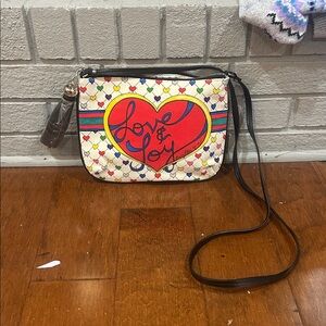 Brighton Love & Joy Limited Edition Crossbody Bag By Designer Tom Clancy